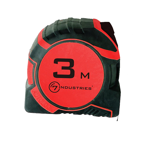 7industries rolbandmaat 3m x 19mm magnetisch autolock mm/inch