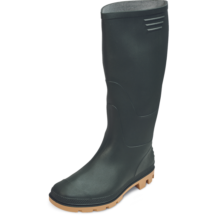 CERVA Ginocchio Hoge PVC Laars Olijfgroen
