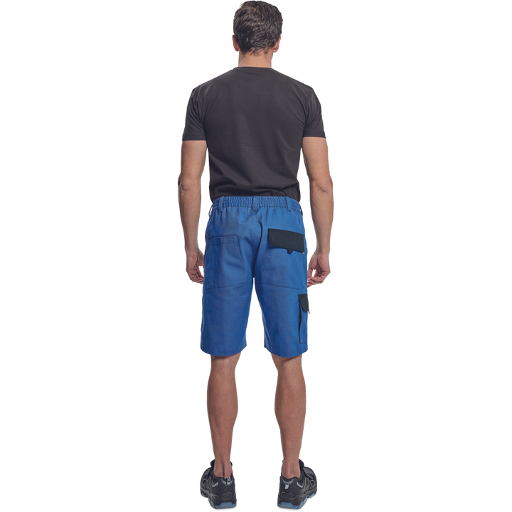 CERVA Max Neo korte werkbroek blauw