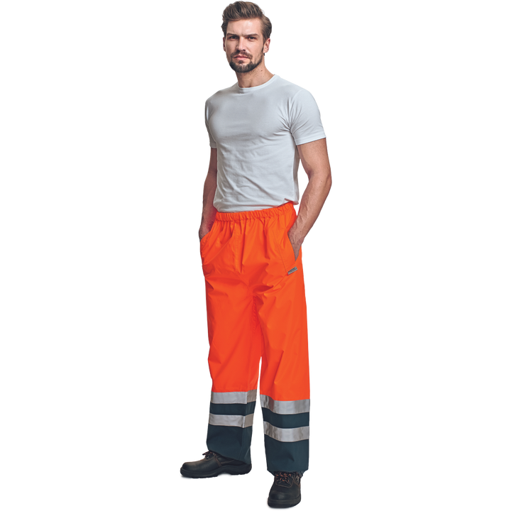 CERVA Epping HI-VIS lichtgewicht broek met 3M reflecterende strepen