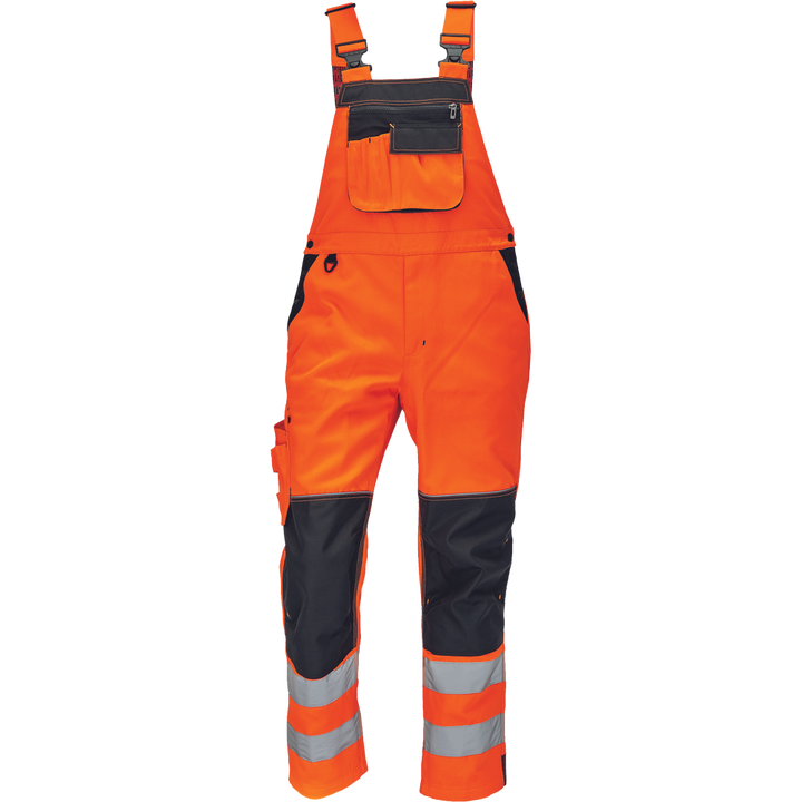 CERVA Knoxfield FL290 Hi-vis Bretelbroek Oranje/Antraciet