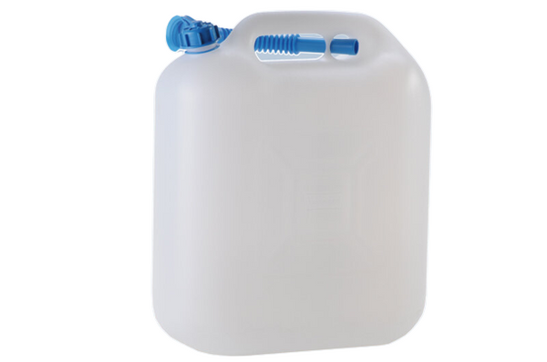 Hunersdorff Waterjerrycan 22 Liter HDPE Naturel met Tuit