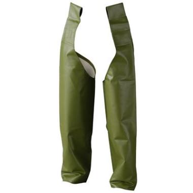 Dolfing 4.41.01 beenpijpen groen 75% PVC/25% polyester met riemlussen (per paar)