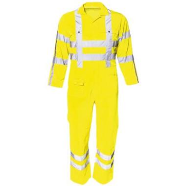 M-Wear 5805 overall RWS fluo geel 55% katoen/45% polyester 280 gr/m²