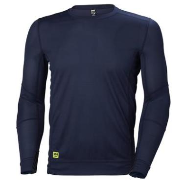 Helly Hansen 75105 Lifa Crewneck T-shirt marineblauw