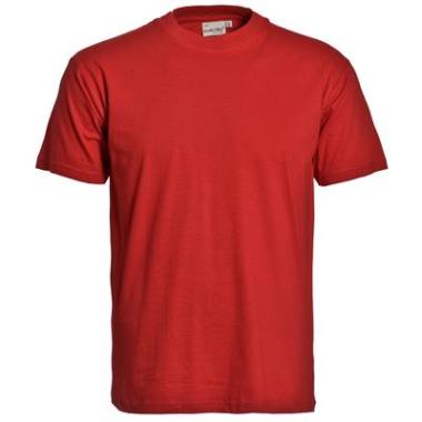 Santino Joy T-shirt rood 100% katoen 150 gr/m² rondgebreid
