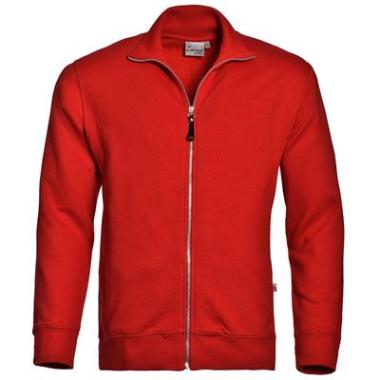 Santino Onno sweatjack rood 50% katoen/50% polyester 280 gr/m²