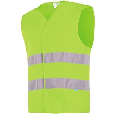 Sioen 9044 Elba verkeersvest fluo geel 100% polyester mesh 120 gr/m²