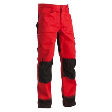 Blåkläder 1523 broek rood/zwart