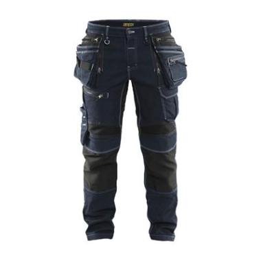 Blåkläder X1900 Denim Stretch broek 55% katoen 15% polyamide 30% polyester CORDURA 340 gr/m²