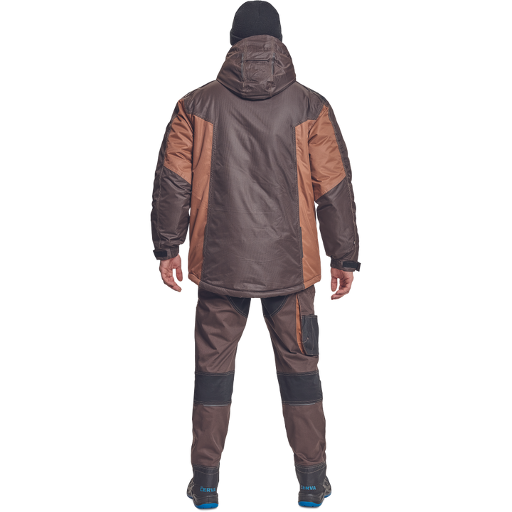CERVA Dayboro donkerbruine parka