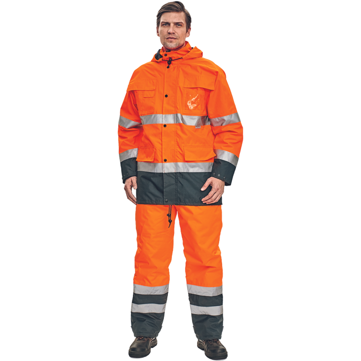CERVA Epping HI-VIS lichtgewicht broek met 3M reflecterende strepen