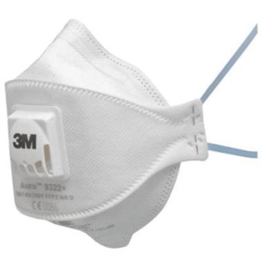 3M 9322+ Aura stofmasker FFP2 NR D met uitademventiel