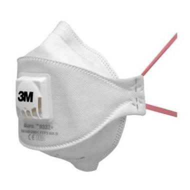 3M Aura 9332+ stofmasker FFP3 NR D met uitademventiel in bulkverpakking