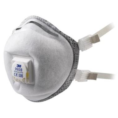 3M 9928 Stofmasker FFP2 R D met uitademventiel