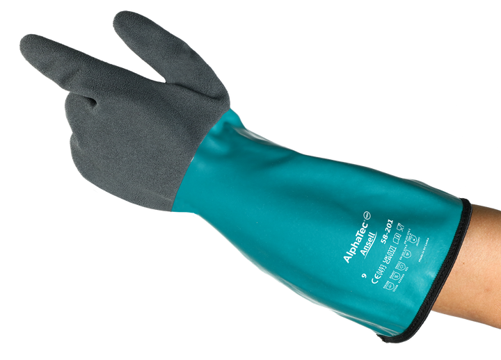 Ansell AlphaTec 58-201 Chemie bestendige handschoen 33cm