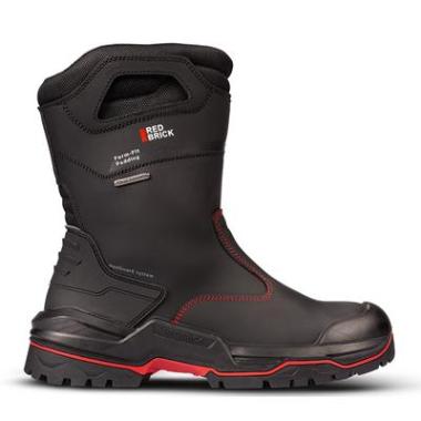Redbrick Boot Black S7S veiligheidslaars met aluminium neus