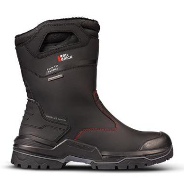Redbrick Boot Black Wool S7S veiligheidslaars