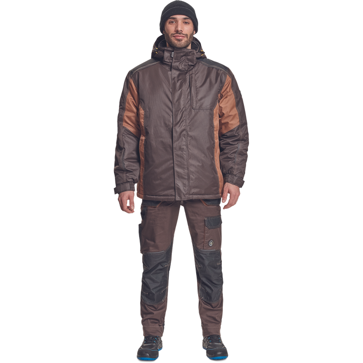 CERVA Dayboro donkerbruine parka