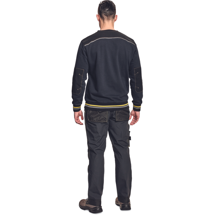 CERVA Knoxfield Sweatshirt Antraciet/Geel