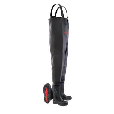 Dunlop Purofort+ Chest Wader Full Safety S5 waadbroek zwart