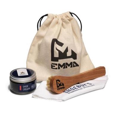 Emma Schoenpoetsset zwart