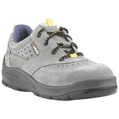 Jallatte Jalmatch S1P veiligheidsschoen grijs suède