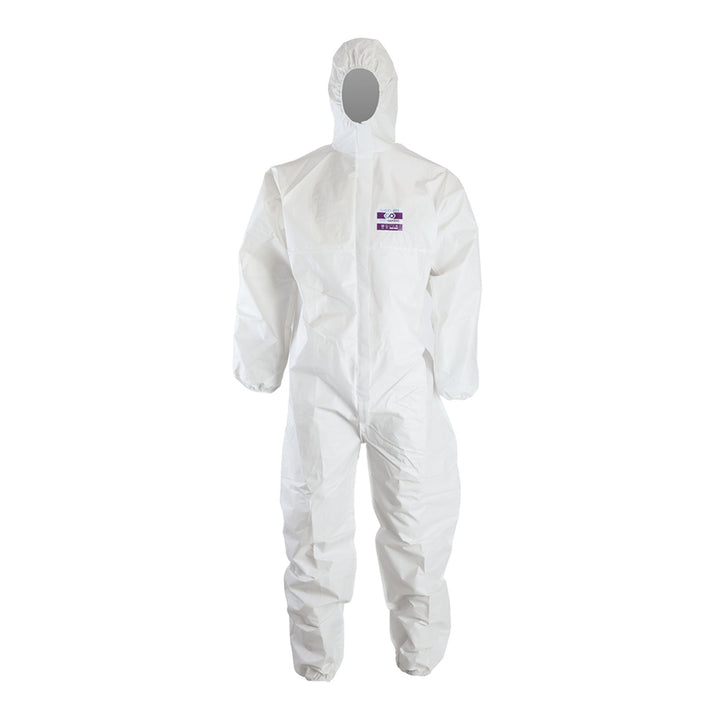 ChemDefend 200 Antistatische Wit Overall Type 5+6