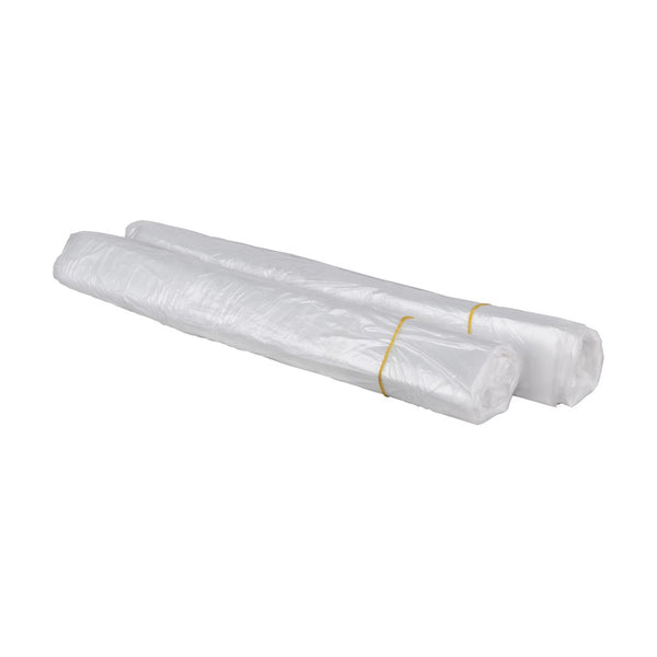 HDPE Pedaalemmerzak 28/8 x 56 cm Transparant T10 - 50 Stuks