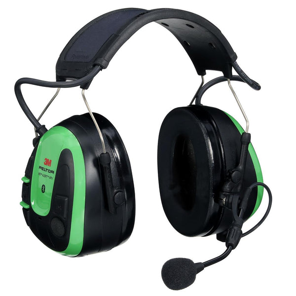 3M PELTOR WS Alert XPV Gehoorkap met Hoofdband, Zonne-energie, Bluetooth MultiPoint
