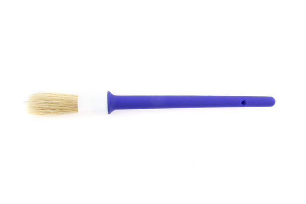 Wegwerpkwast Rond met Kunststof Handvat Maat 8
