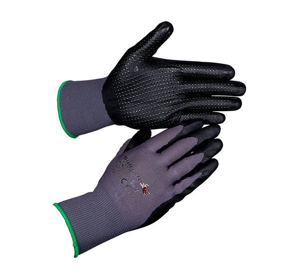 BULL-FLEX 10327 Nitril coating werkhandschoen met grip-noppen