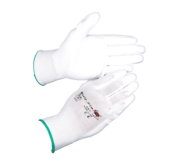 Bull-Flex Polyester Montagehandschoen met Nitril Coating