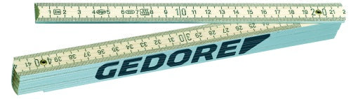 GEDORE Duimstok hout - 2 meter