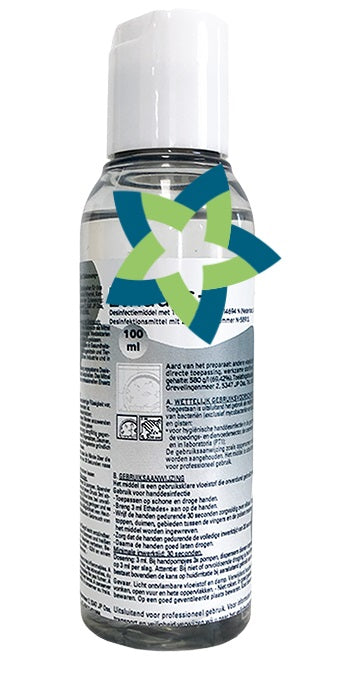 DESINFECTIEGEL 100ml, Desinfecteren Oppervlaktes & Handen