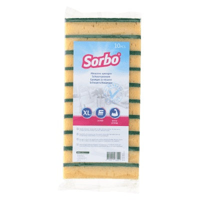 Sorbo Schuursponsen XL 10 st