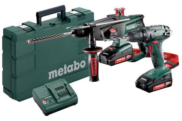 Metabo Combo Set 2.3.2 18 V Accu Machines