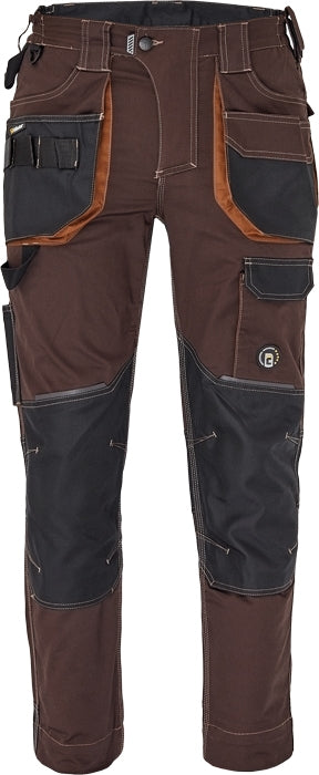 CERVA Dayboro Werkbroek Rood Met Multipockets TRIFIBETEX® Stof, Elastisch Pasvorm