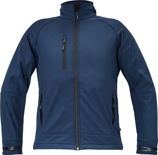 CERVA Chitra Softshell Donker-Blauw Jas met Fleece Binnenvoering