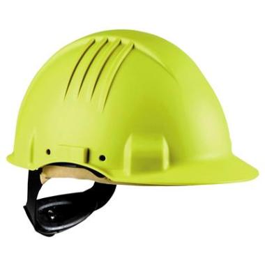 3M G3501 veiligheidshelm geel met 4-punts binnenwerk