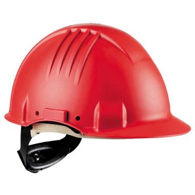 3M G3501 veiligheidshelm rood