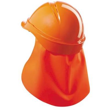 MSA nekflap PVC fluo oranje