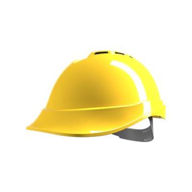 MSA V-Gard 200 veiligheidshelm met Push-Key binnenwerk