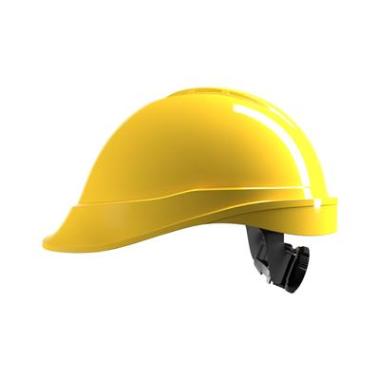 MSA V-Gard 200 ongeventileerde veiligheidshelm met Fas-Trac III binnenwerk