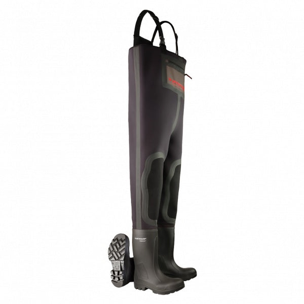Dunlop Purofort Neoprene Chest Wader Full Safety Waadbroek S5