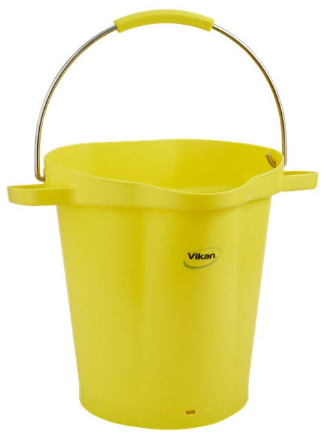 Vikan Hygiene Emmer 20L Geel