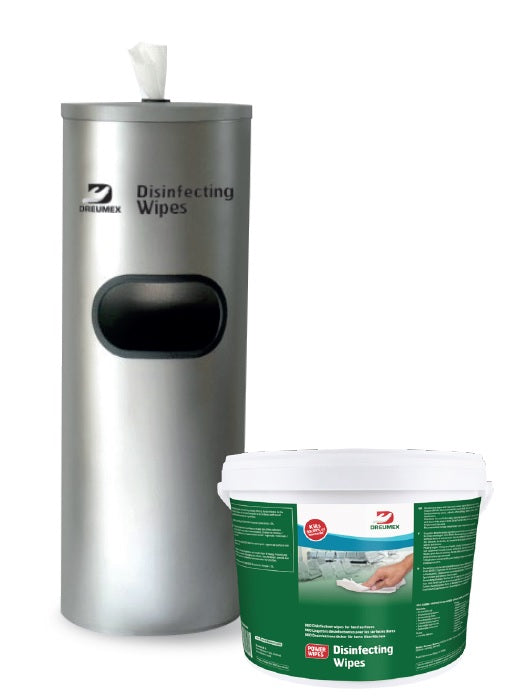 Dreumex Desinfectie Dispenser & Cleaning Wipes Starter Pack