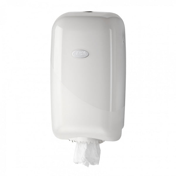 Euro Products Pearl White poetsroldispenser voor minirollen