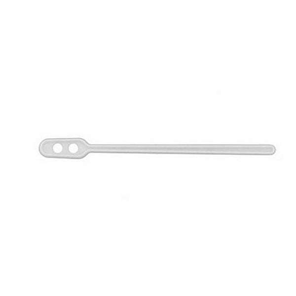 Plastic Roerstaafjes 115mm Witte Uitvoering