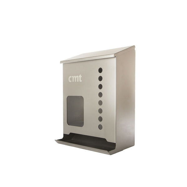 RVS Dispenser Scharnierend Deksel Breed voor Disposables